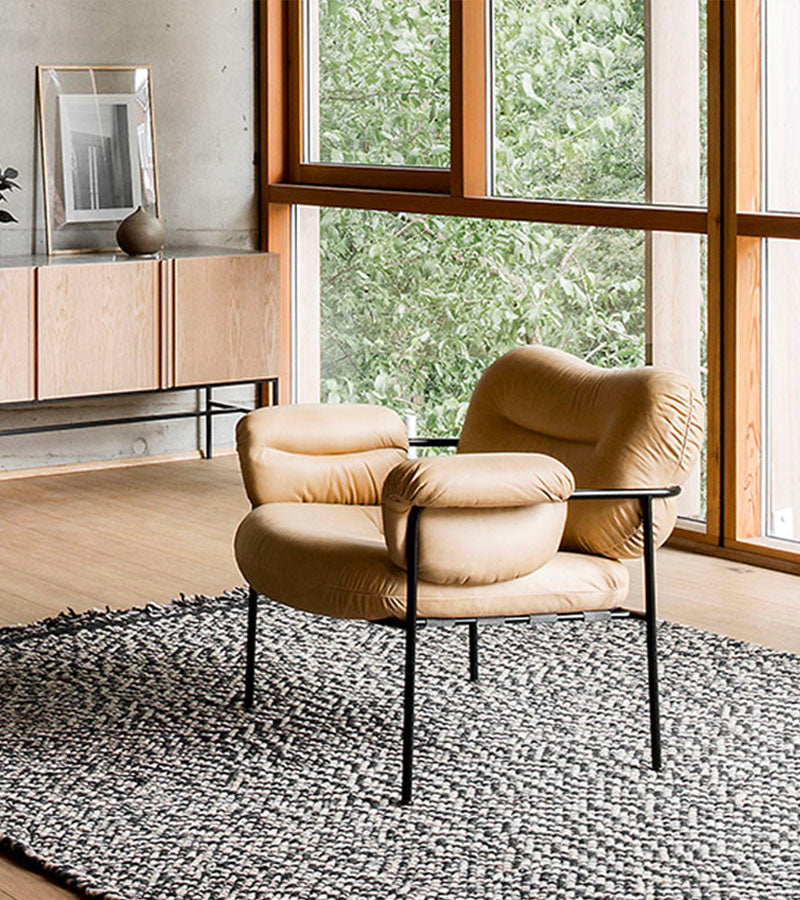 Bollo Lounge Chair | Leather