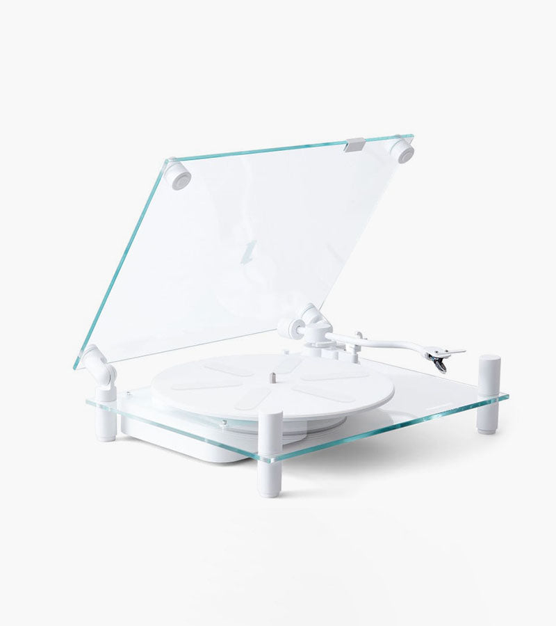 Transparent Turntable | White