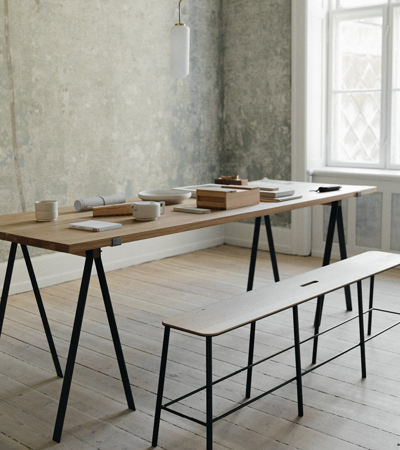 Adam Bench | Black & Oak
